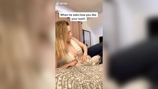 Sexy TikTok Girls: ♥️♥️ hang in there tight #2