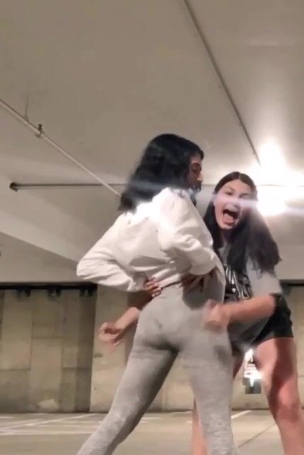 Grey sweats jiggle