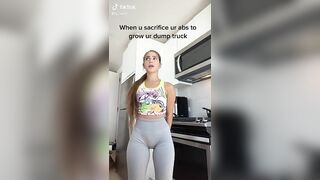 Sexy TikTok Girls: Showing off her dump truck #2