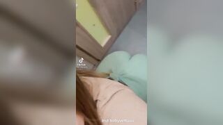 Sexy TikTok Girls: grinding on that door #3