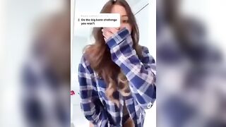 Sexy TikTok Girls: Saw people wanted it sorry for the quality . #4