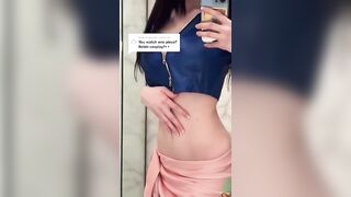 Sexy TikTok Girls: Look at her belly #1