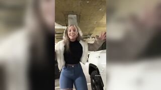 Sexy TikTok Girls: Any driving instructors willing to help her? #3