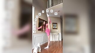 Sexy TikTok Girls: Showing how easy she bends #2