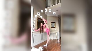 Sexy TikTok Girls: Showing how easy she bends #3