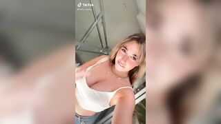 Sexy TikTok Girls: showing her melons ♥️♥️ #2