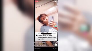 Sexy TikTok Girls: Showing her ass this time #2