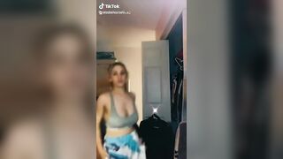 TikTok Busty: Hard to not stare #1