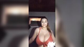 TikTok Busty: Lilbishmika re-ed #3