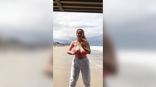 TikTok Big Titties: Beach Body #4