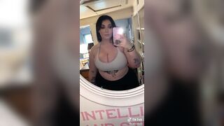 TikTok Big Titties: She 6’3”! #3