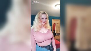 TikTok Big Titties: She got an OF too. BJ in the woods #1