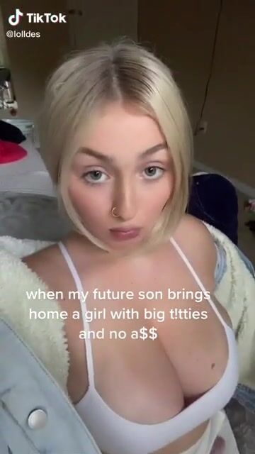 Weird video nice tits though.