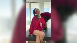 TikTok Tits: When the Rose Blooms ♥️♥️ #1