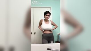 TikTok Tits: Crop Top Hot ♥️♥️ #2