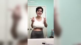 TikTok Tits: Crop Top Hot ♥️♥️ #3