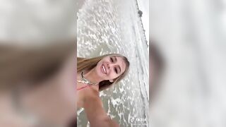 TikTok Tits: Big Boobs At The Beach @danicacastle #3