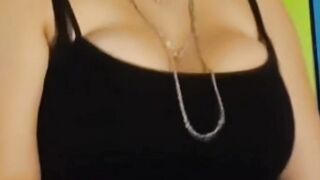 TikTok Tits: white baddie tits bouncing like crazy #4