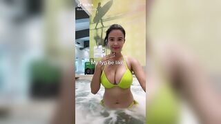 TikTok Tits: Very Hot Tub ♥️♥️ #2