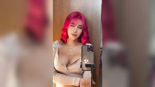 TikTok Tits: Feelin' the Lyrics ♥️♥️ #2