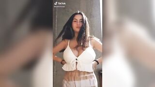 TikTok Tits: solid hangers on evabatistaa! #1