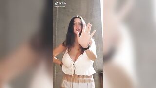 TikTok Tits: solid hangers on evabatistaa! #2