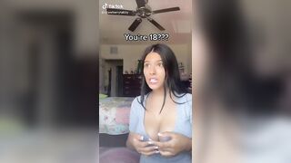 TikTok Tits: Closed Caption to Modify Audio ♥️♥️ #2