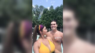 TikTok Tits: Bigger than her head №2 #3