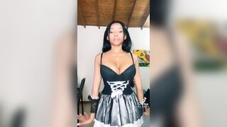 TikTok Tits: Leftover Halloween Candy ♥️♥️ #3