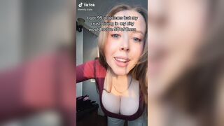 TikTok Tits: All I see are two large perks #2