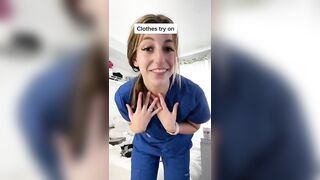 TikTok Tits: Clothes Haul @megomyeggosss #1