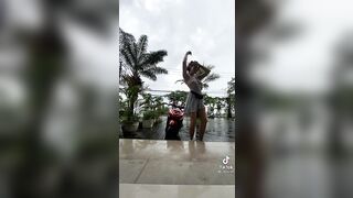 TikTok Tits: We just need a quick downpour #3