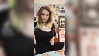 TikTok Tits: Listen ladies, we can play with em too ♥️♥️ #2