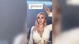 TikTok Tits: Tutorial on how to touch the ceiling №2 #4