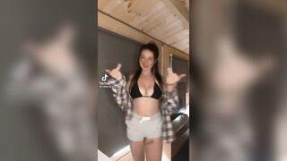 TikTok Tits: Fun with Flannel ♥️♥️ #3