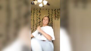 TikTok Tits: Slight nip slip #2