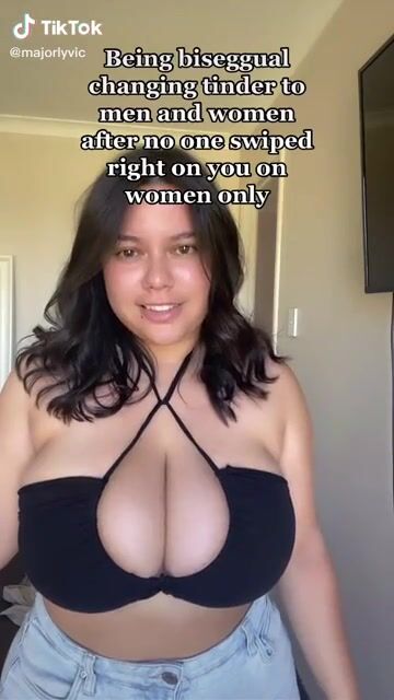 They were intimidated by her juicy tits ????