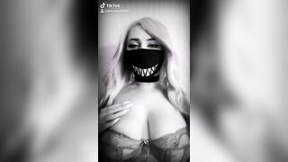 TikTok Tits: Choke me? ♥️♥️ #2