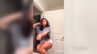 TikTok Tits: Poking out #3