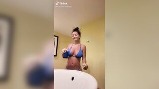 TikTok Tits: Carries that Weight Beautifully ♥️♥️ #4