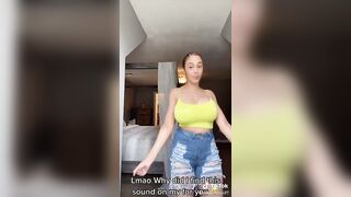 TikTok Tits: Perfect dance for this song ♥️♥️♥️♥️ #3