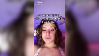 TikTok Tits: It's the Filter ♥️♥️ #1