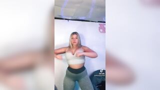 TikTok Tits: Workin' Out ♥️♥️ #3