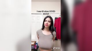 TikTok Tits: It's About How You Measure ♥️♥️ #3