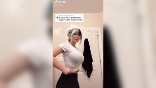 TikTok Tits: They look good to me ♥️♥️♥️♥️♥️♥️ #1