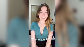 TikTok Tits: She is a snack #4