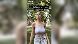 TikTok Tits: One Day in the Park ♥️♥️ #1