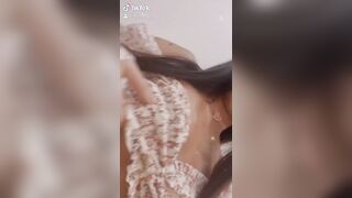 TikTok Tits: I like flashing my tits ;) #2