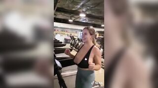 TikTok Tits: Treadmill Bounce #4