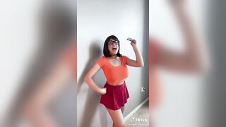 TikTok Tits: Working Out with Velma ♥️♥️‍♀️ #3